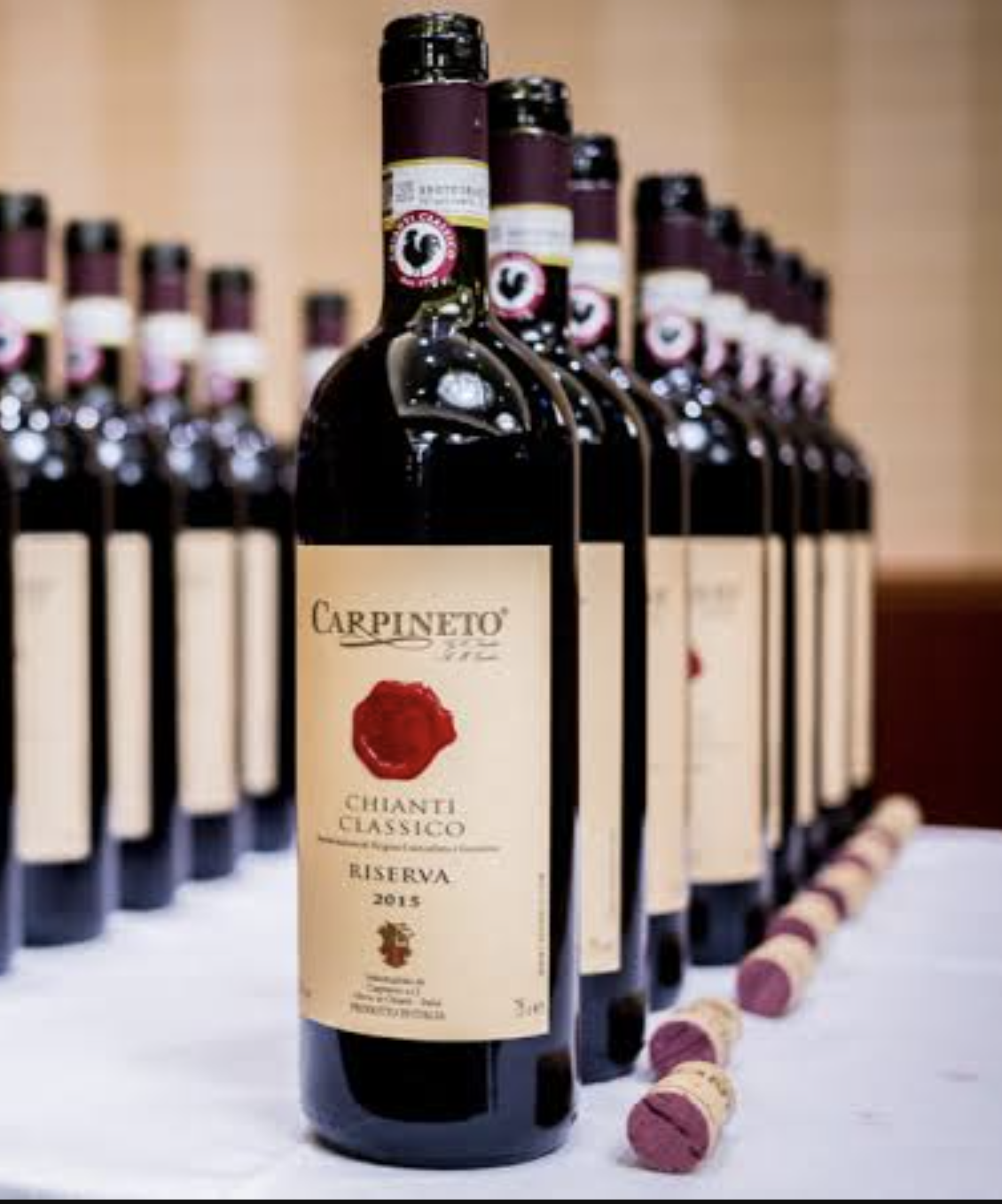 Verticale Chianti Classico Riserva Carpineto ore 20.00